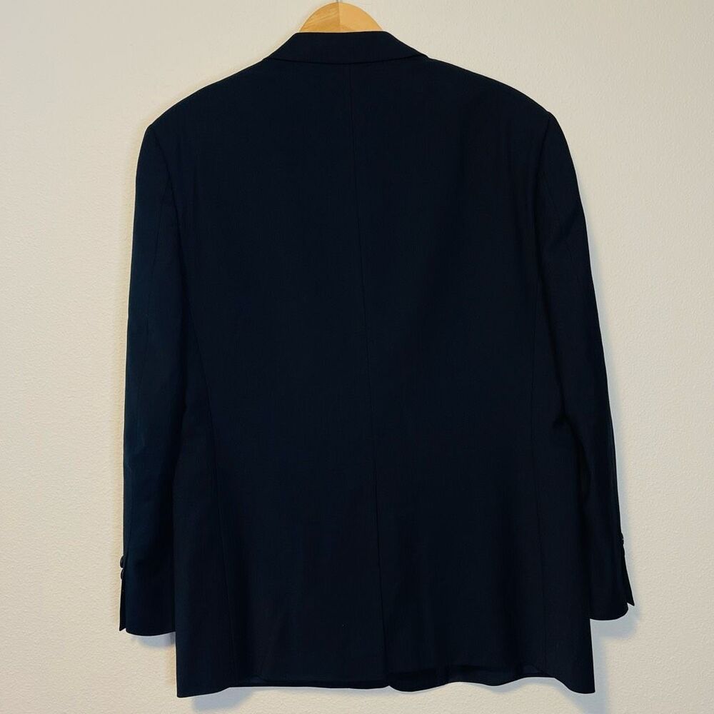 Brooks Brothers Black Wool Sport Coat Size 46R - Picture 11 of 12